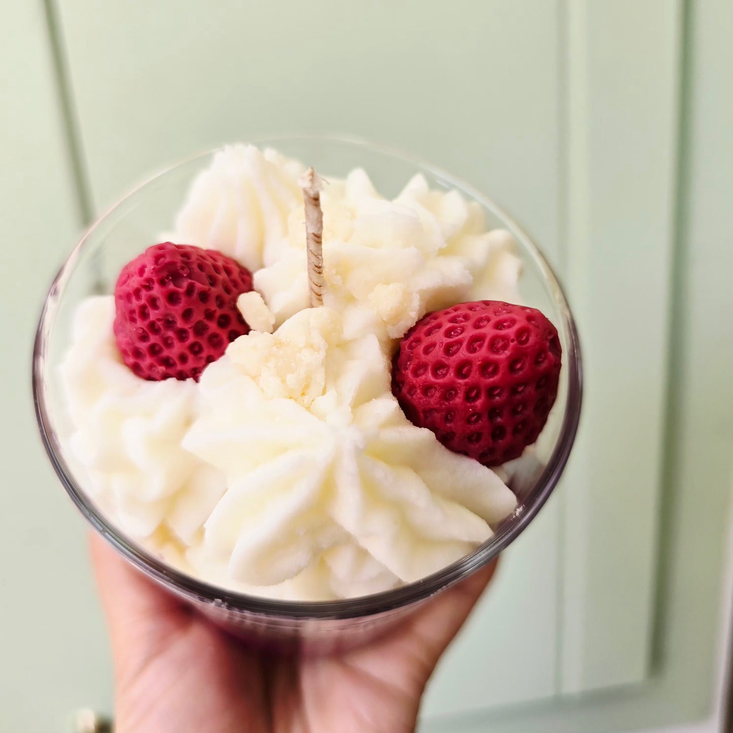 Κερί Σόγιας Lila Pause --Bliss Crafts Soy wax Dessert Candle