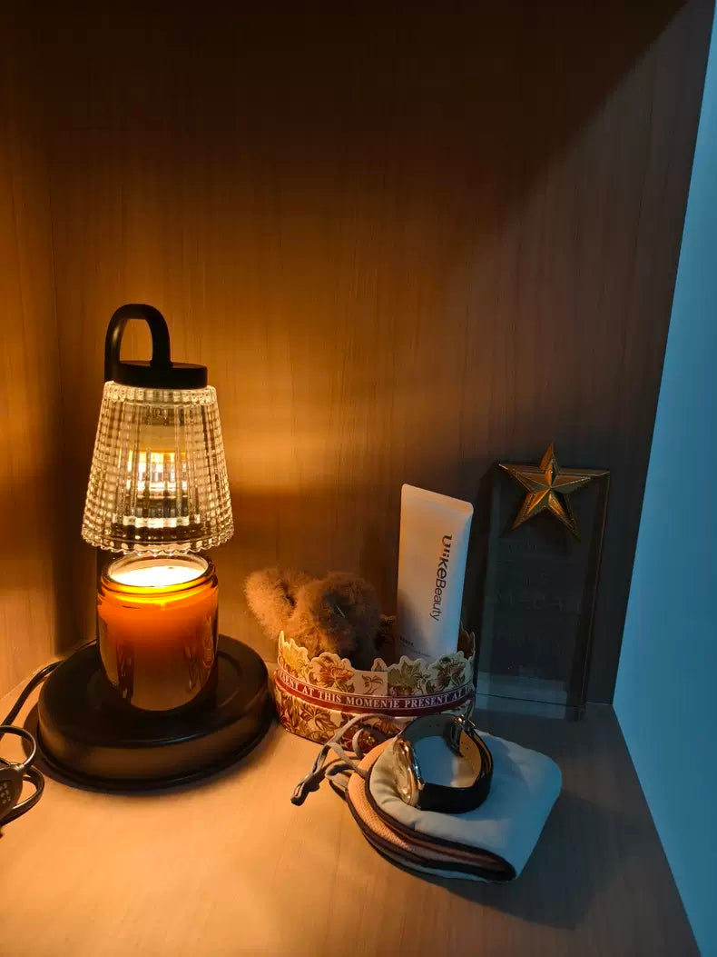 ΟΙΚΟΛΟΓΙΚΗ & ΑΣΦΑΛΗΣ ΛΑΜΠΑ ΘΕΡΜΑΝΣΗΣ ΚΕΡΙΩΝ- Μαρμάρινη βάση