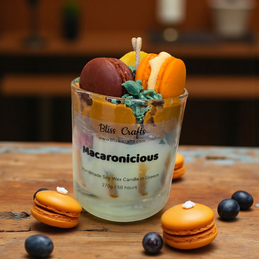 Autumn Macaronlicious –Bliss Crafts  Σόγιας Κερί