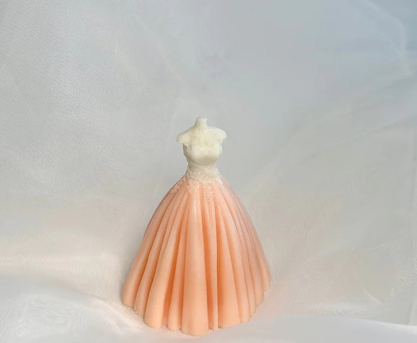 Wedding Dress Candle