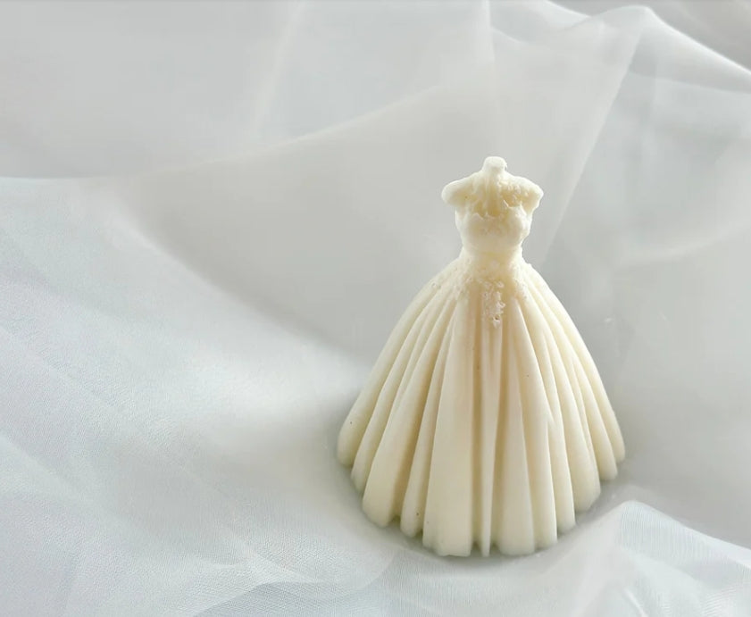 Wedding Dress Candle