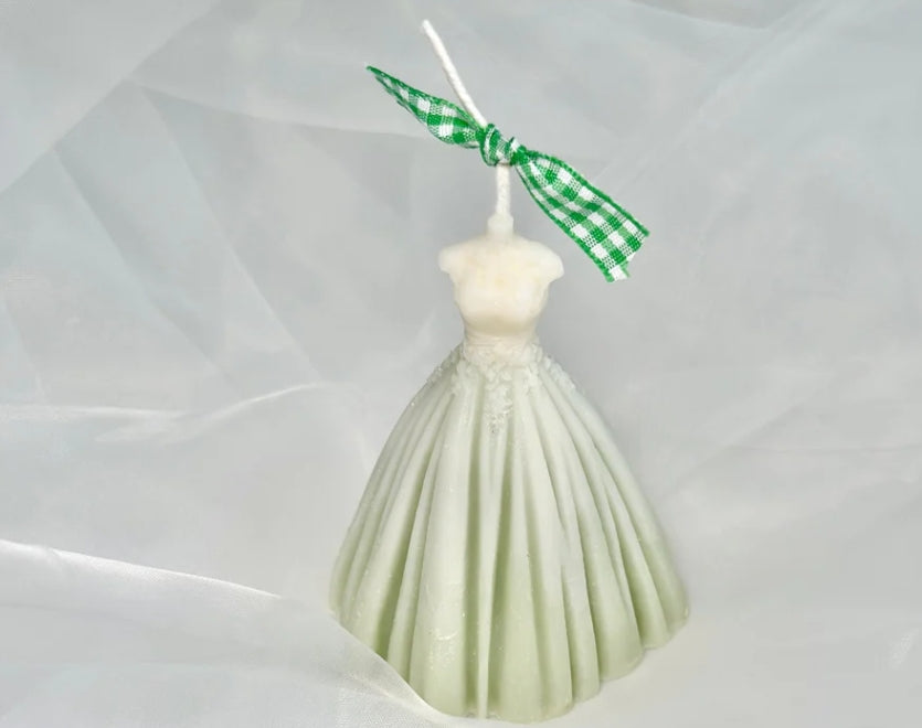 Wedding Dress Candle