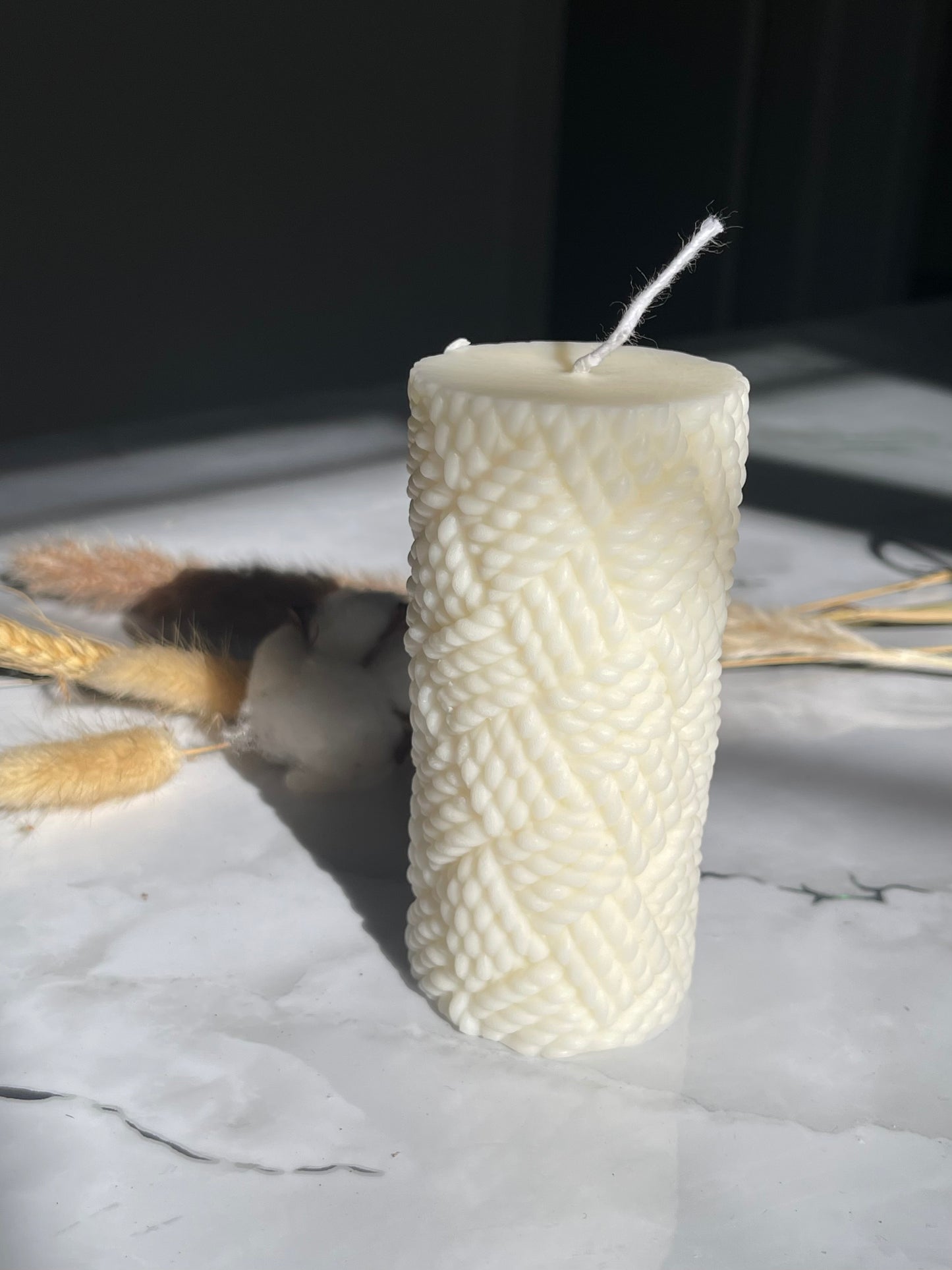 Relief Rope Cylinder Candle