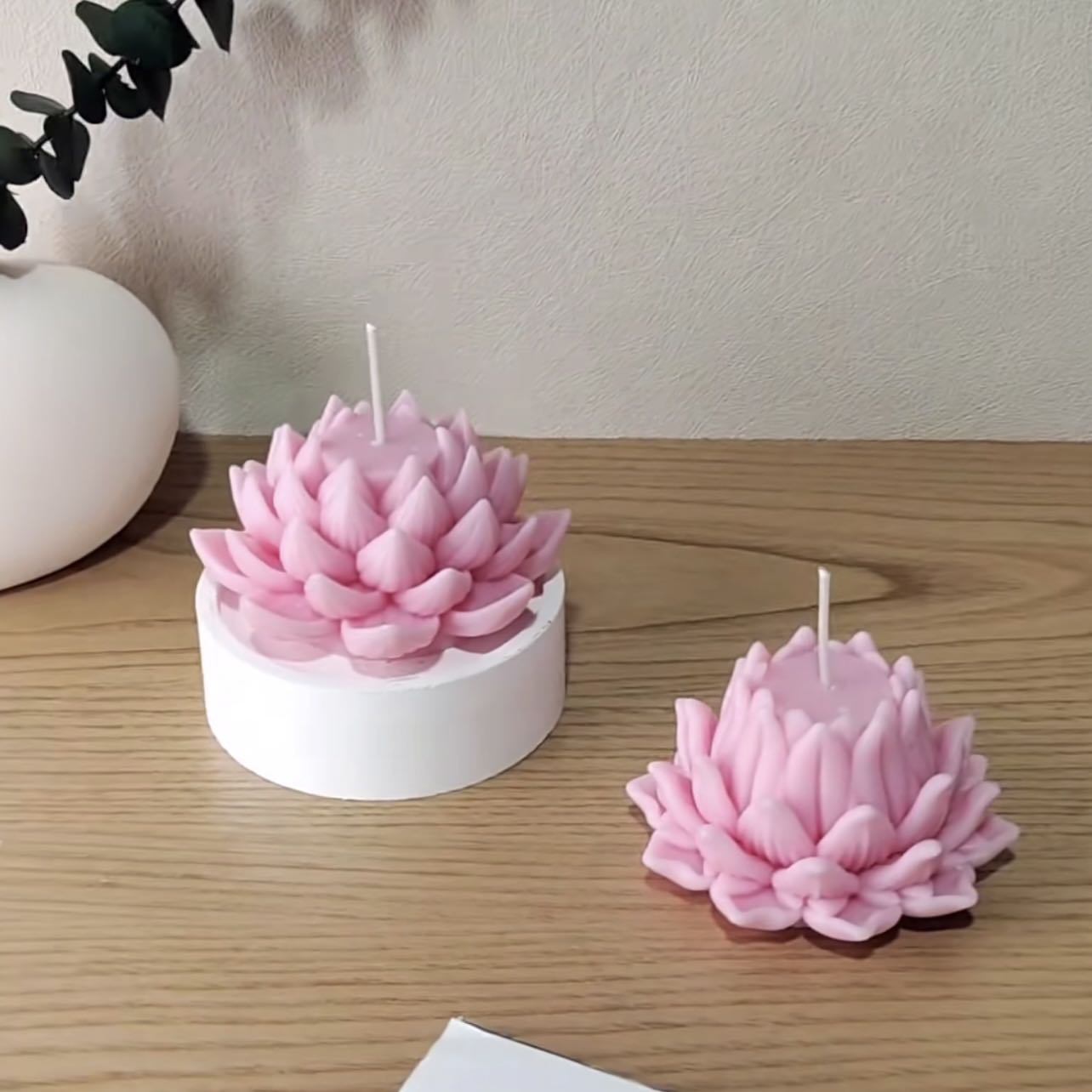 Zen Lotus Candle