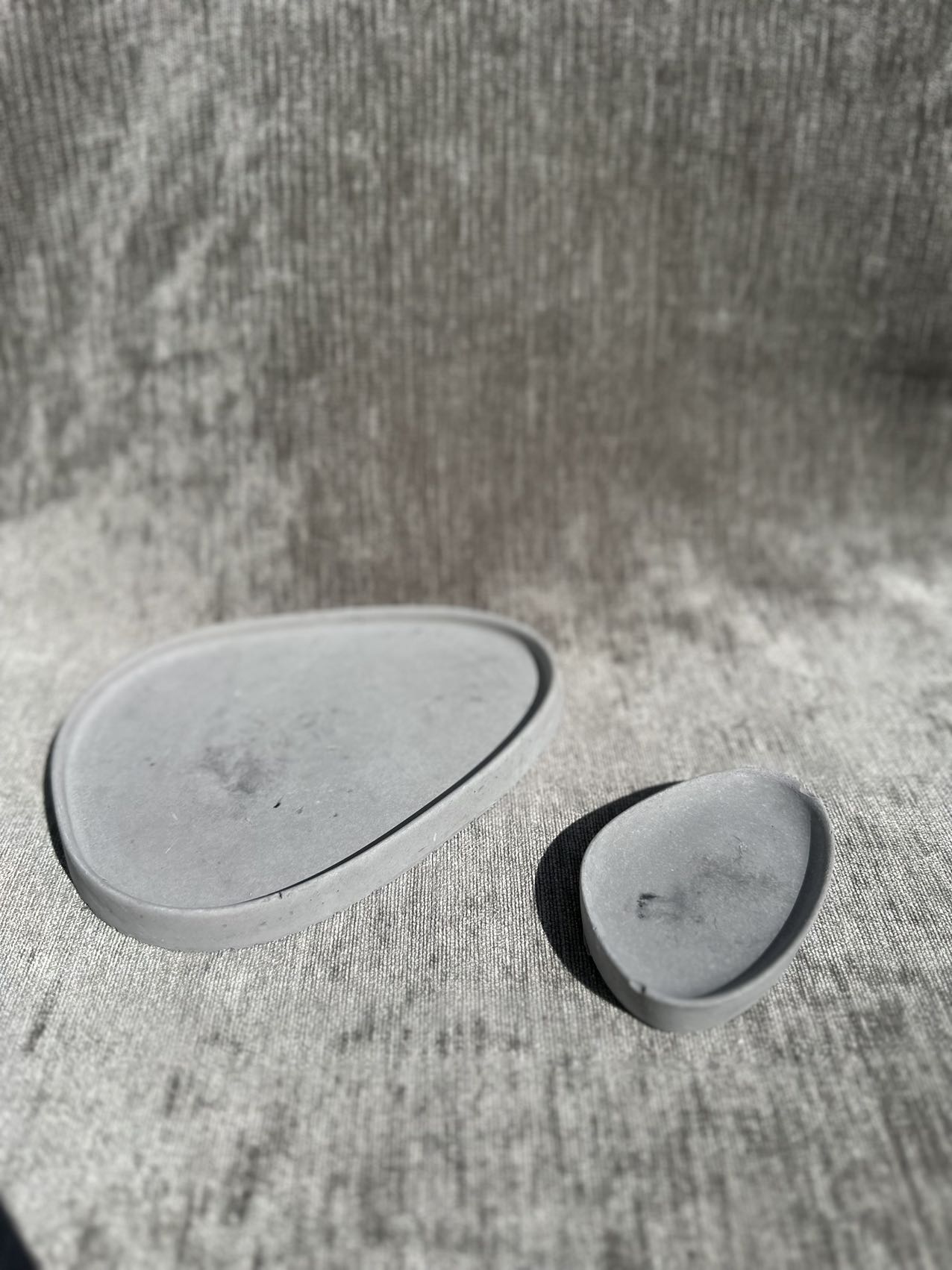 Concrete Tray--- GREY