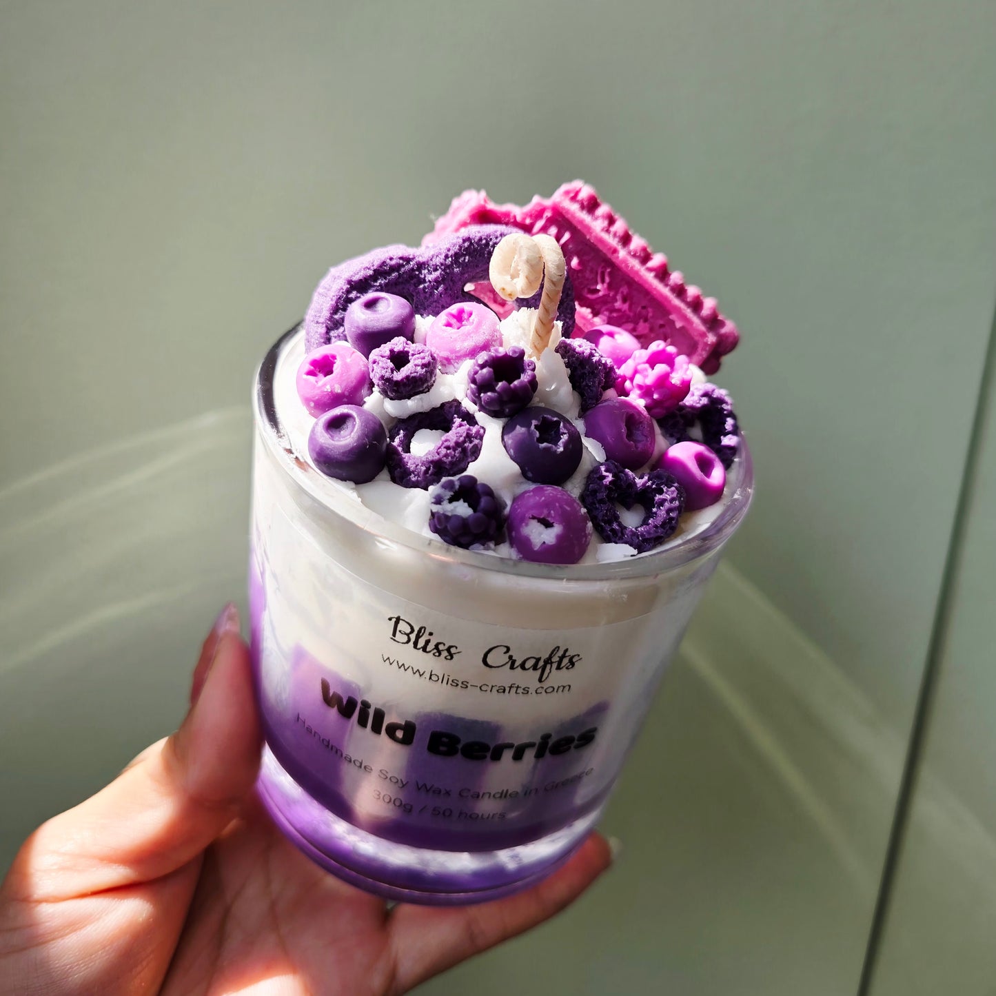 Wild Berries Soy wax Candle