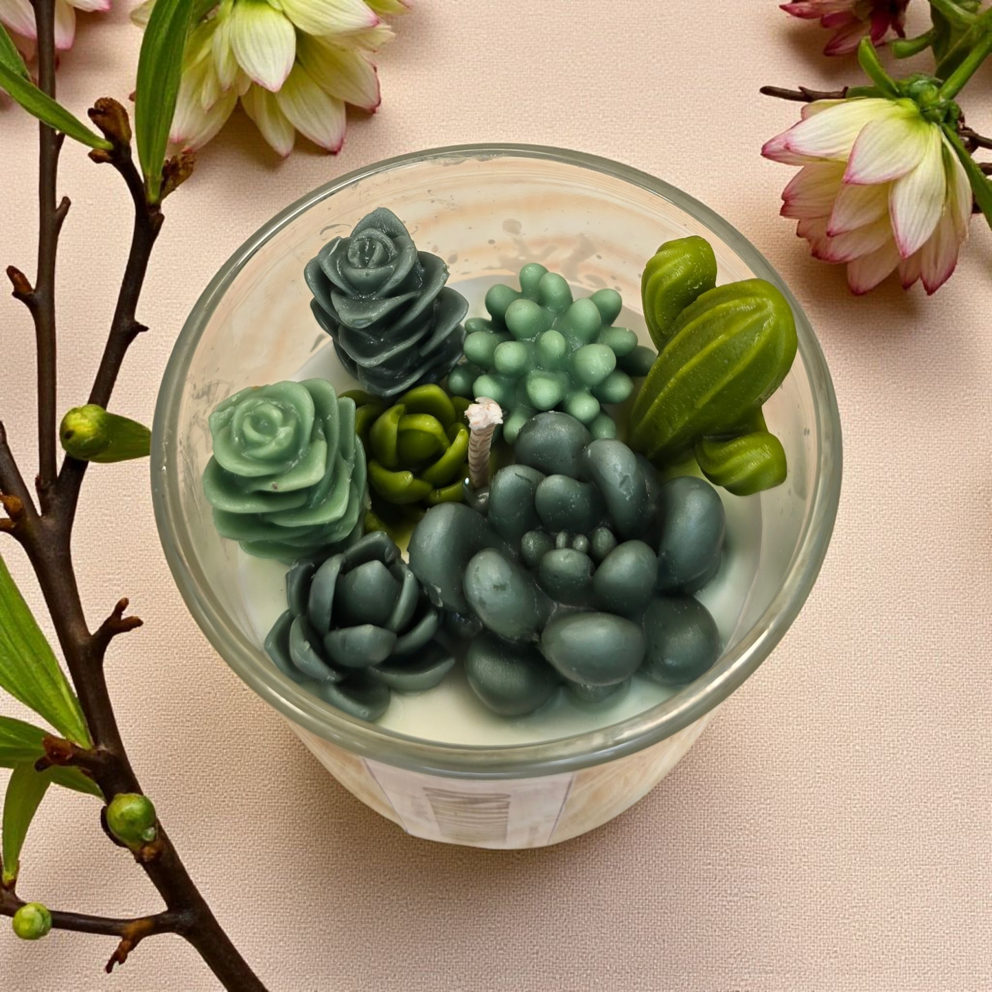 Κερί σόγιας Osmanthus ---Bliss Crafts Soy wax Candle