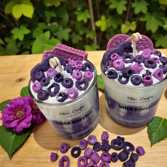 Wild Berries Soy wax Candle