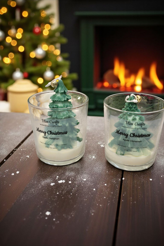 Κερί Σόγιας Χριστουγεννιάτικο  Chtistmas Tree