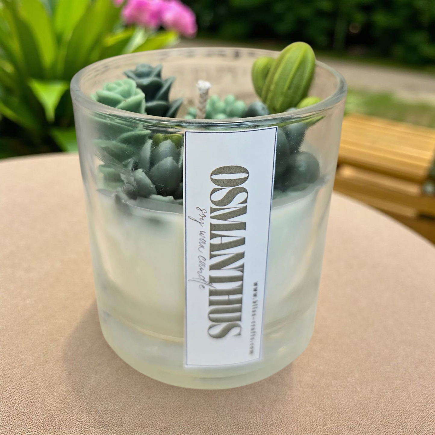 Κερί σόγιας Osmanthus ---Bliss Crafts Soy wax Candle